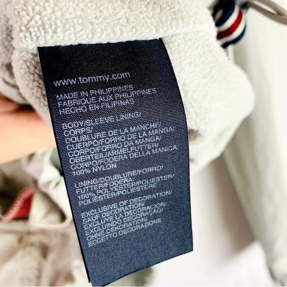 Vtg Tommy Hilfiger Mens Sz XXL 90s Windbreaker Yacht Jacket Logo 1985 Sailing - Picture 9 of 9